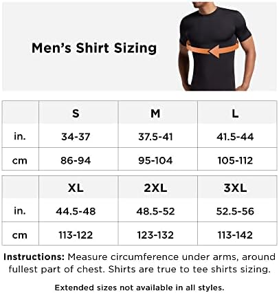 Tommie Copper Men ' s pro-Grade tričko na podporu ramien I UPF 50, kompresné tričko s dlhým rukávom, horná časť