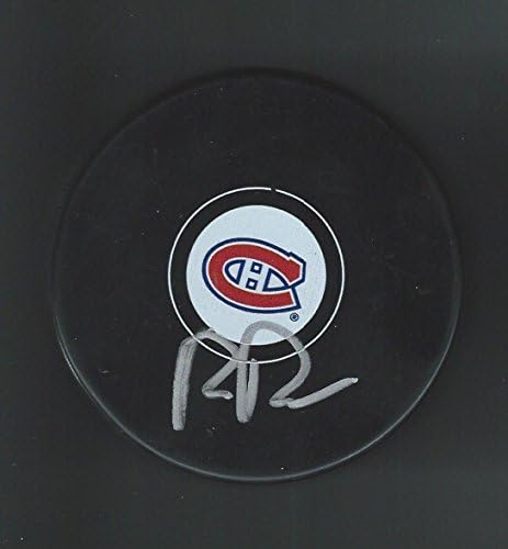 Rob Ramage podpísal puky NHL podpísané pukmi Montrealu Canadiens