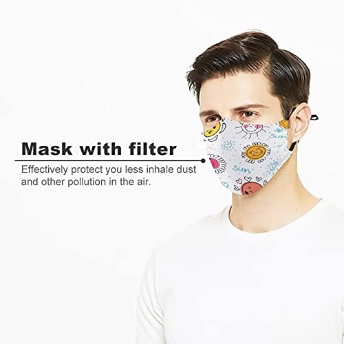 Personalizované opakovane použiteľné bezpečnostné oblečenie Látkové masky custommake smajlík znamenie umenie