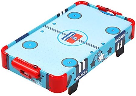 TALLO Table Top Air Hockey Game 24-palcový, elektronický silný vzduchový Pohon s 2 pukmi, 2 tlačidlami, nízka