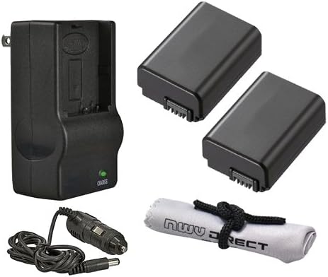 Vysokokapacitné batérie Kompatibilné s cestovnou nabíjačkou Sony Cyber-Shot DSC-RX10 II + AC/DC