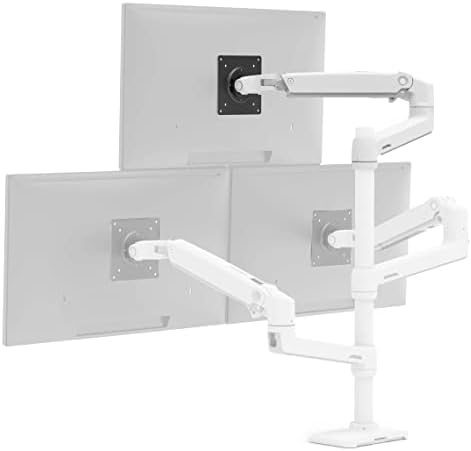 Ergotron - LX Monitor rameno, rozšírenie a golier Kit-Add-on pre LX vysoký pól Monitor ramená-Biela