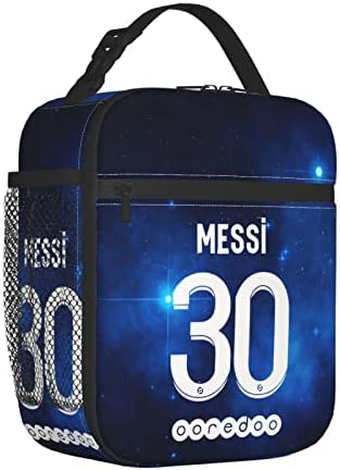 Lionel Paris Psg 30 Messi 2021 Taška Na Jedlo Izolovaná Taška Na Obed Vodotesná Opakovane Použiteľná Krabička