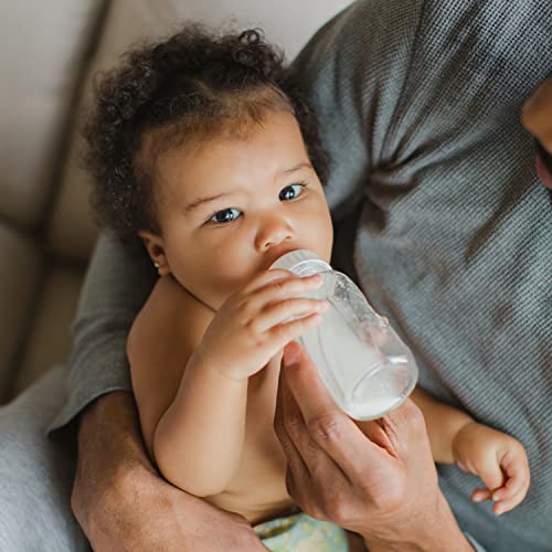 Pohár na kŕmenie Evenflo Premium ProFlo Vented Plus fľaše pre bábätko, dojča a novorodenca-pomáha redukovať koliku-číry,