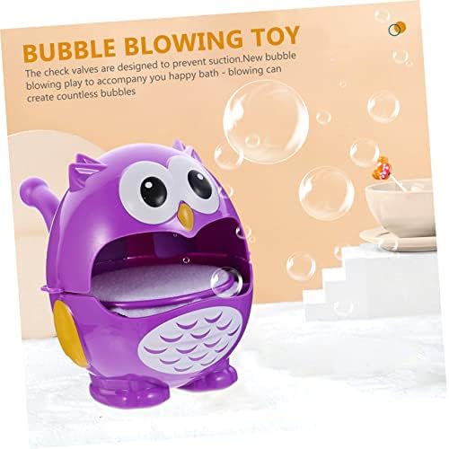 Toyvian Bubble Maker Vaňa Hračka Vaňa Bublina Hračka Bublina Hračka Dojčenské Vonkajšie Hračky Vonkajší Bubble