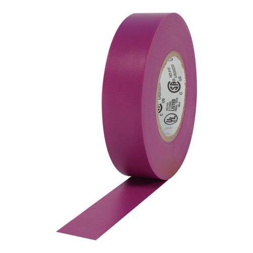 ProTapes Pro Plus vinylová elektrická páska na všeobecné použitie, dielektrická pevnosť 600 V, dĺžka 66 'x šírka