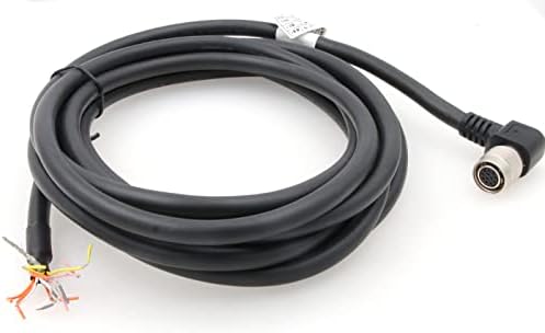 ZBLZGP 12-kolíkový Hirose Female to Leadwires I/O spúšťací kábel pre fotoaparáty Basler Sony AVT GIGE