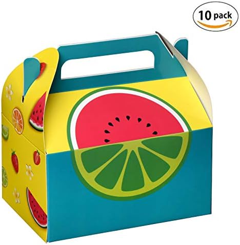Hammont Paper Treat Boxes - - Party Favors Treat Container cookie Boxes roztomilé vzory Ideálne pre večierky
