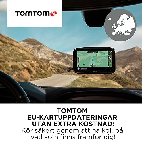 TomTom Car Sat Nav GO Classic, 5 palcov, s dopravnou zápchou a rýchlostnou kamerou vďaka TomTom Traffic, mapy
