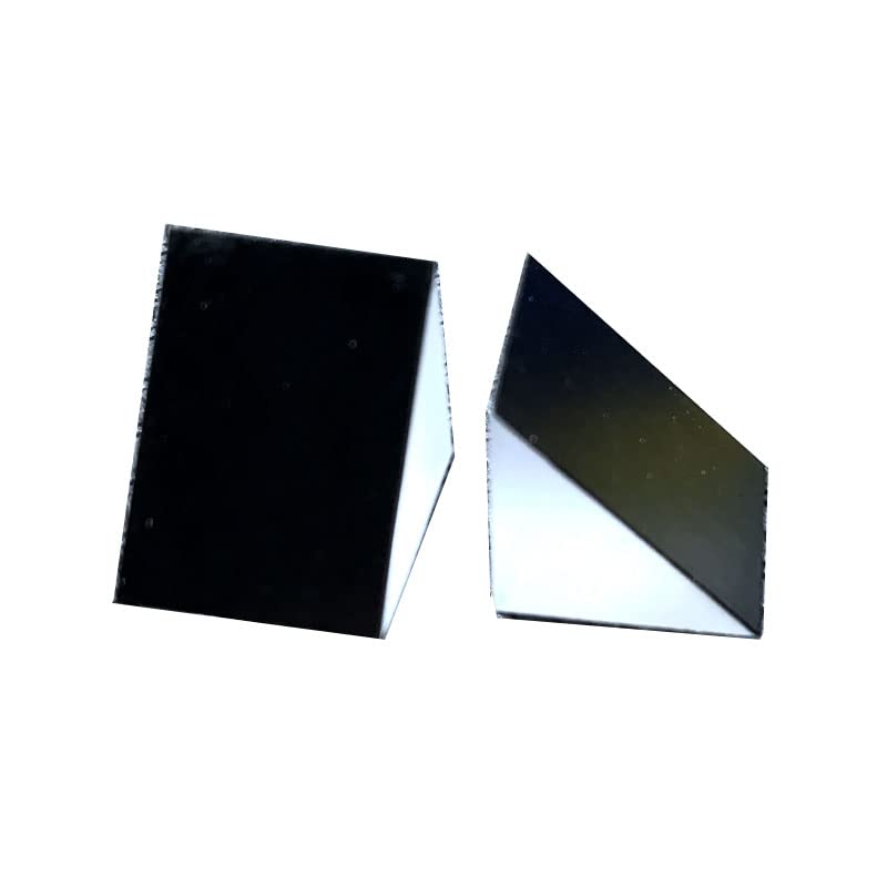 Pravouhlý trojuholníkový hranol, N-BK7 optické komponenty sklo pre presné prístroje vynikajúce, fyzika, lom svetla