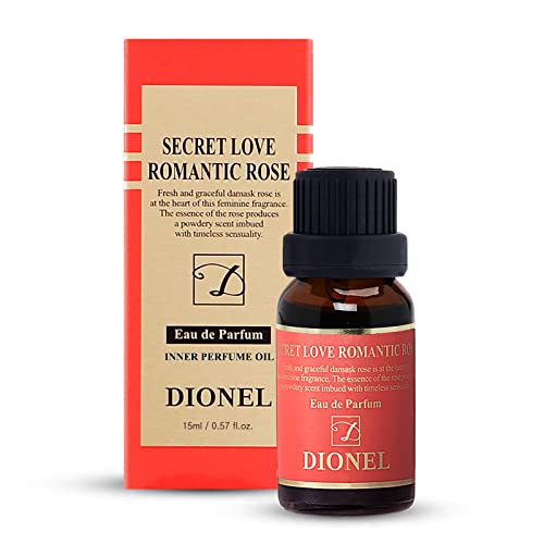 Dionel Secret Love, Parfumy pre ženy, vnútorný parfumový olej, romantická ruža 15ml + White Edition 15ml