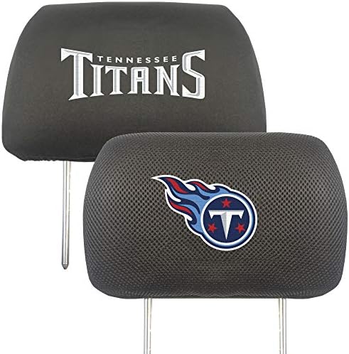 FANMATS 12518 Tennessee Titans vyšívaný kryt opierky hlavy-2 kusy