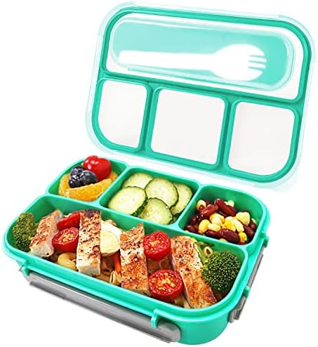 FITHOME 1.3 l nepriepustný Bento obed Box & 10L izolované obed taška pre dospelých / deti