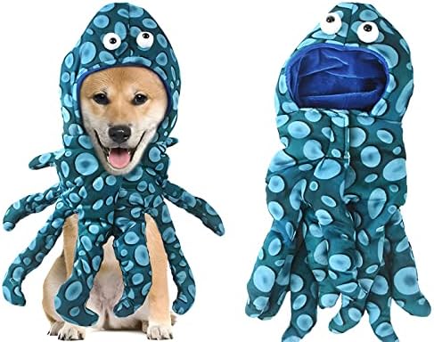VEDEM pes chobotnice kostým Pet Halloween oblečenie malé psy klobúk & Cape Kostýmy