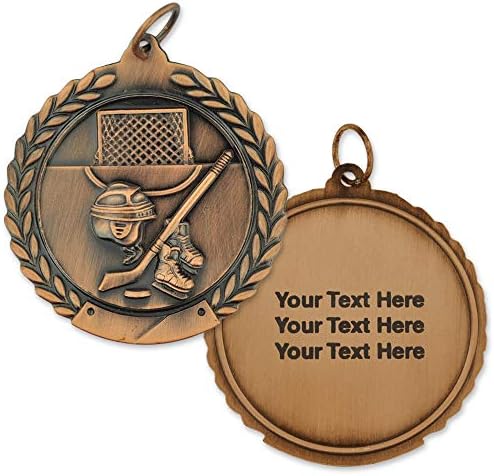 Pinmart Engravable Personalizovaná Hokejová Športová Medaila