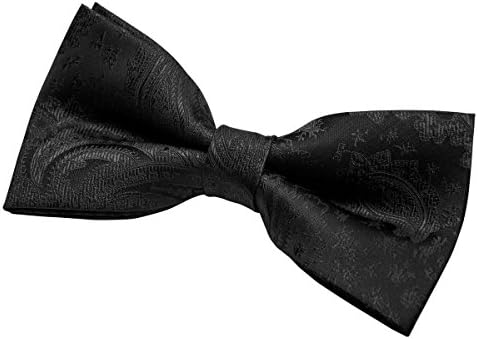 Retreez Pánska Paisley Textured tkaná vesta s kravatou, Motýlik 3 kusy Darčeková sada