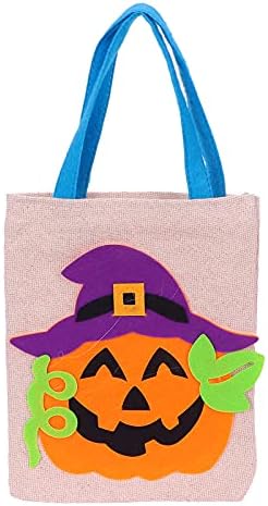 CCYLEZ Halloween Tote Bag, Halloween Candy Tote Bag, Treat taška s rukoväťami Strana láskavosti, pre Party Show