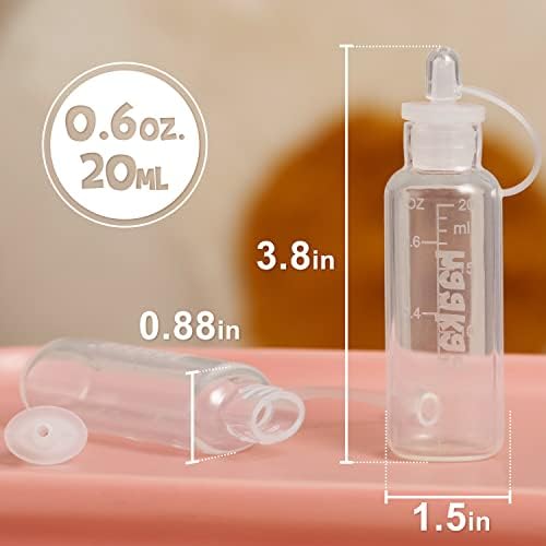 Haakaa Colostrum Collector Set 20ml / 2pk / Silikónové kolostrum injekčné striekačky pre detské materské mlieko