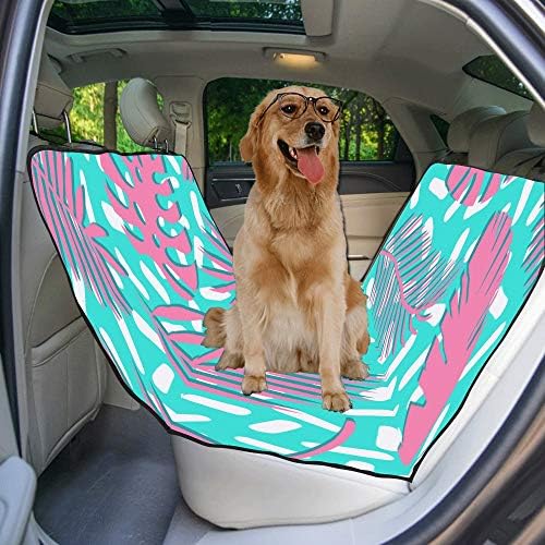 Enevotx Poťah na sedadlo pre psa vlastný gradientový dizajn štýl kreatívna tlač poťahy na autosedačky pre psov