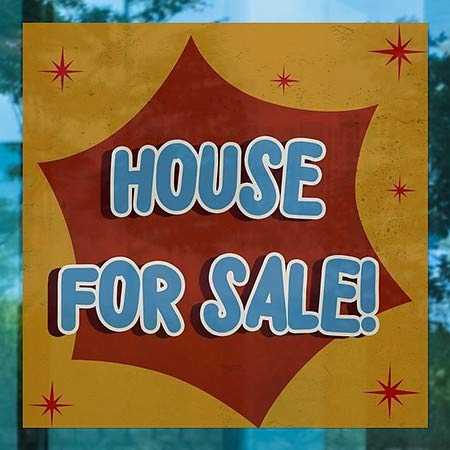 CGSignLab | dom na predaj-Nostalgia Burst okno Cling | 5x5