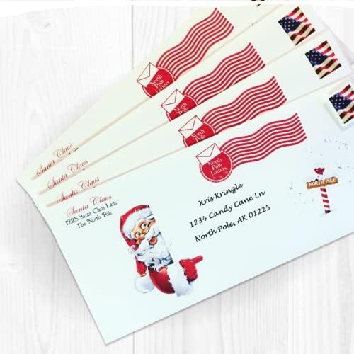 Severný pól Gnome a list od Santa Clausa-Noví pomocníci Santa na severnom póle a neosobný Santa list pre deti