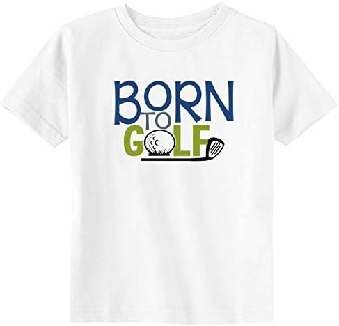 Malé Spunkies narodil Golf zábava Športové batoľa & amp; mládež Golf T-Shirt