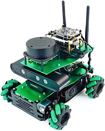 Jetson Nano 4GB Ros Robot Lidar mapovanie navigácie hĺbka obrazu 3D analýza Mecanum Wheel Python programovanie