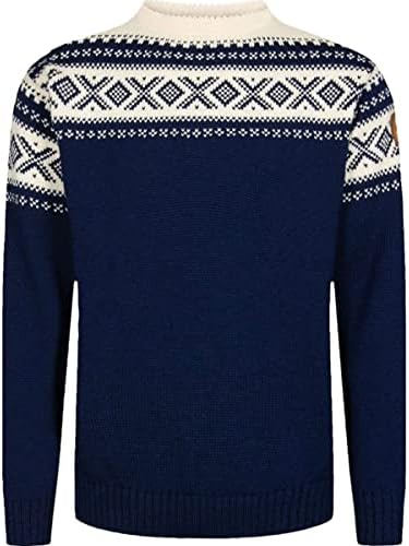 Dale of Norway Cortina 1956 Unisex sveter - vlnené svetre pre mužov a ženy-sveter s výstrihom do krku-svetre