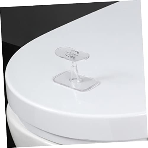 Zdvíhač toaletných sedadiel Cabilock 3ks lepiaci sanitárny kryt ľahko zdvihnite Samozdvižné plastové sedadlo