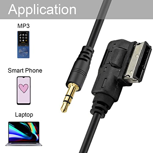 Dkardu Ami MDI MMI AUX kábel pre audio hudobné rozhranie adaptér 3,5 mm Jack pre Volkswagen pre Audi A3/A4/A5/A6/A8/Q5/Q7/R8/TT
