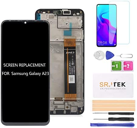 pre Samsung Galaxy A23 výmena obrazovky pre Galaxy A23 LCD displej pre SM-A235f SM-A235m digitizér montáž dotykovej obrazovky náhradné diely na opravu s rámom