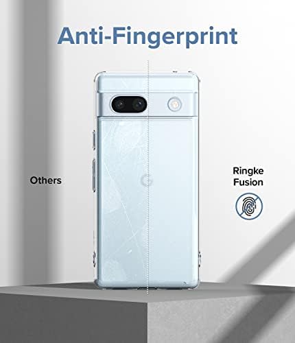 Ringke Fusion [technológia proti odtlačkom prstov] kompatibilný s puzdrom Google Pixel 7a 5g, ochranný Robustný