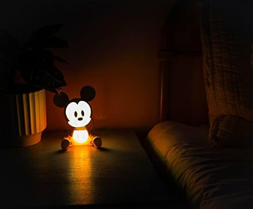 Disney Mickey Mouse figurálne náladové svetlo / stolná lampa na nočnom stolíku s LED svetlom do spálne, stola