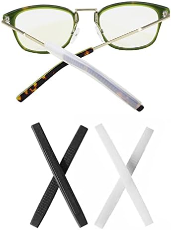 Koncové špičky okuliarov Silikónové očné okuliare chrámové tipy protišmykové Elastické komfortné Držiaky okuliarov
