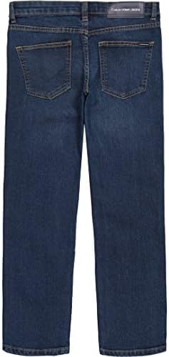 Calvin Klein Boys Skinny Jeans, Super Soft Stretch Denim, Slim Fit, 5 vreciek a zapínanie na zips, autentické, 14