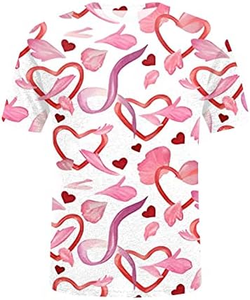 Crew Neck Shirt ženy jeseň letné oblečenie Trendy krátky rukáv Bavlna grafický Brunch Top tričko pre ženy F5