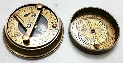 Saifi remeselné námorné slnečné hodiny kompas Mosadzný Kompas námorný vreckový Kompas-Mary Rose