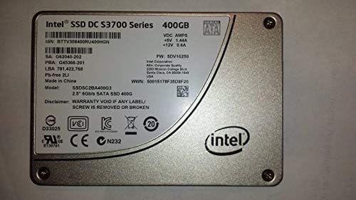 Intel SSDSC2BA400G3 DC S3700 400 GB 2,5 palca-OEM