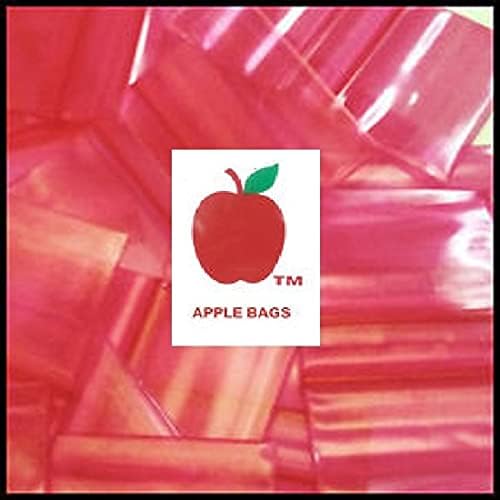 5 000 červených 1,25 x1, 5 2mil Apple Brand Uzatvárateľné tašky 12515 1, 25x1, 5 5000 plastových Mini malých