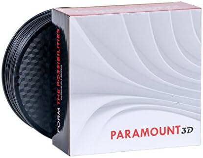 Paramount 3D PLA 1,75 mm 1kg Filament [BLACKPLA]
