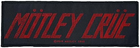 Razamataz Motley Crue Band logo Patch Hard Rock Band Heavy Metal tkané šiť na nášivka