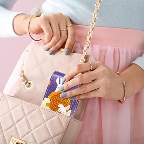 Oryuekan makeup lipstick case rúž taška so zrkadlom prenosné puzdro na ukladanie rúžov organizér na ukladanie