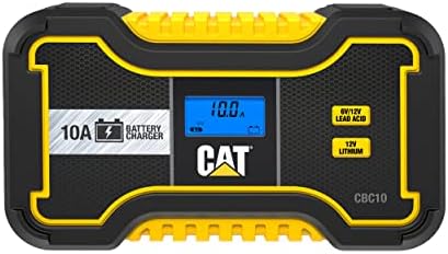CAT CBC10 Professional 10 Amp nabíjačka batérií / Správca batérií pre 6V / 12V olovené batérie a 12V lítiové