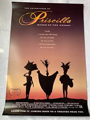 Dobrodružstvo PRISCILLA kráľovná púšte 17 x25 D/s originálny filmový plagát