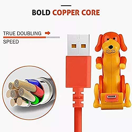 Tswddla Funny Humping Dog Fast Charger Cable, Portable Stray Dog Charging Cable, psie Hračka Smartphone USB kábel
